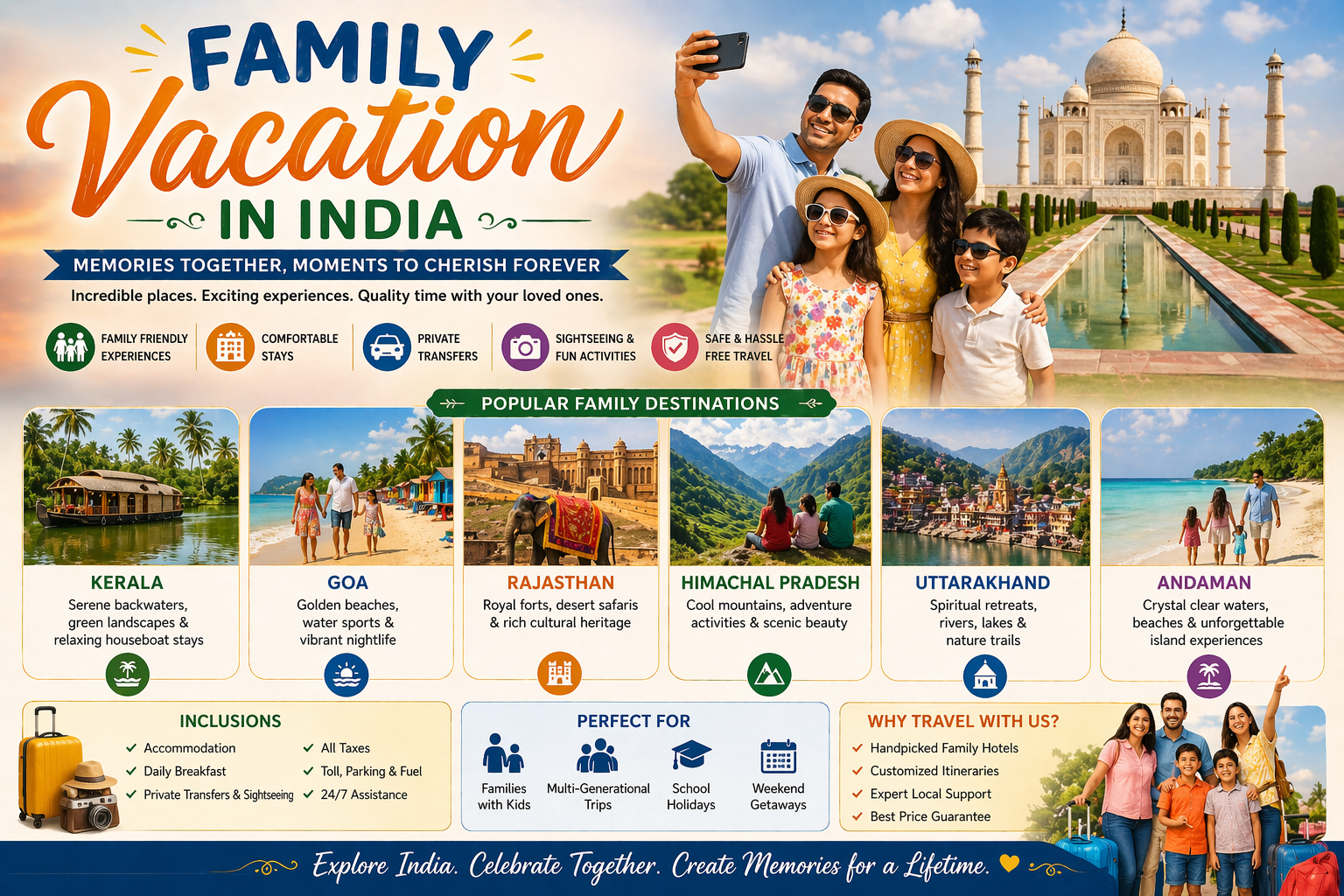 Best Family Vacation India Guide: Top Destinations, Tips & Hidden Gems