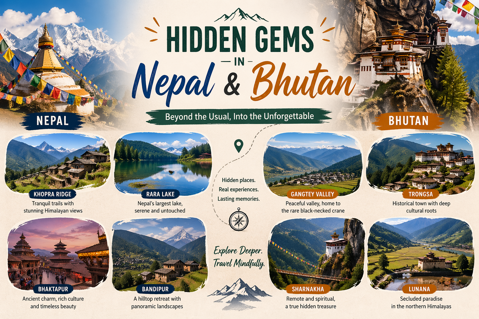  Hidden Gems in Nepal and Bhutan Offbeat Places Most Tourists Miss